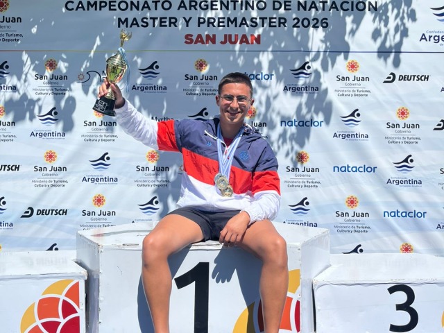 Cierre a puro podio en San Juan para la nataci�n olavarriense